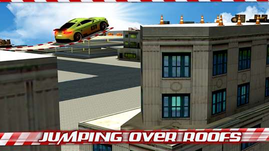 Crazy Car Roof Jumping 3D screenshot 5