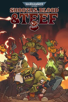 Cover poster for Warhammer 40,000: Shootas, Blood & Teef