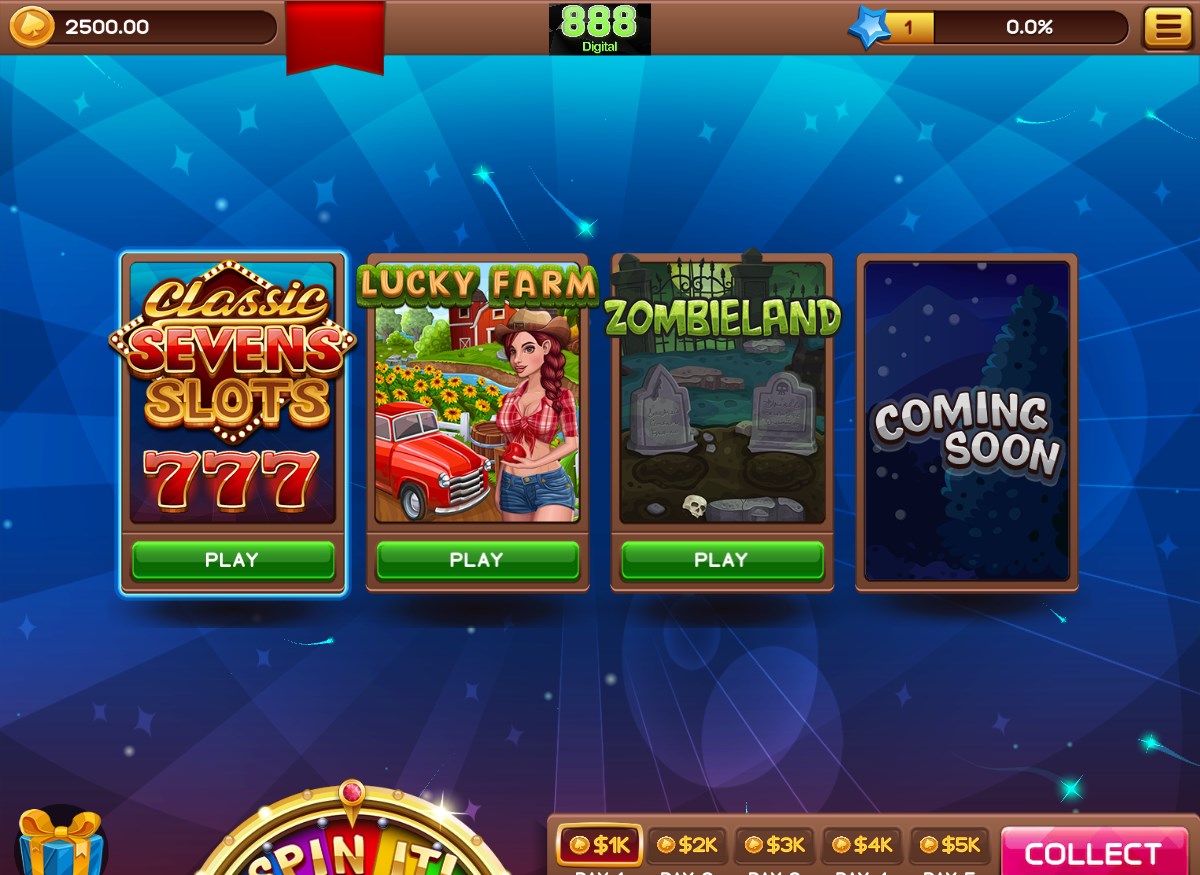 Interfața tehnică a aplicației Casino 888 pe Windows Mobile