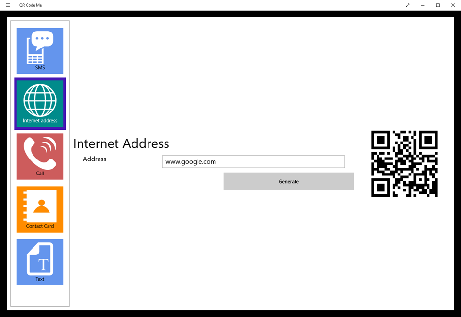 QR Code Me (Windows) 由: Weiss Digital