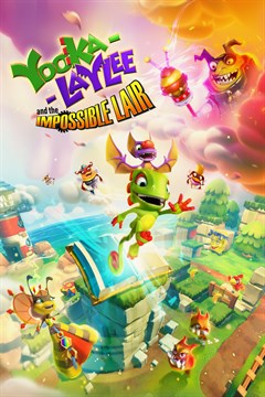 Cover poster for Yooka-Laylee and the Impossible Lair