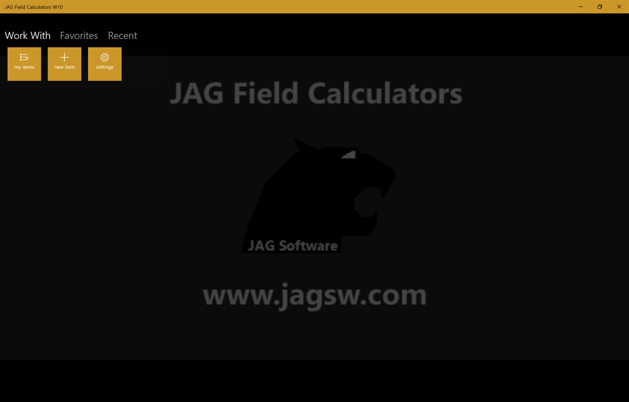#1. JAG Field Calculators W10 (Windows) 由: JAG Software LLC