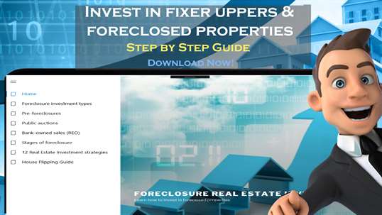 Fixer upper, foreclosure investing and flip house - Full Guide screenshot 1