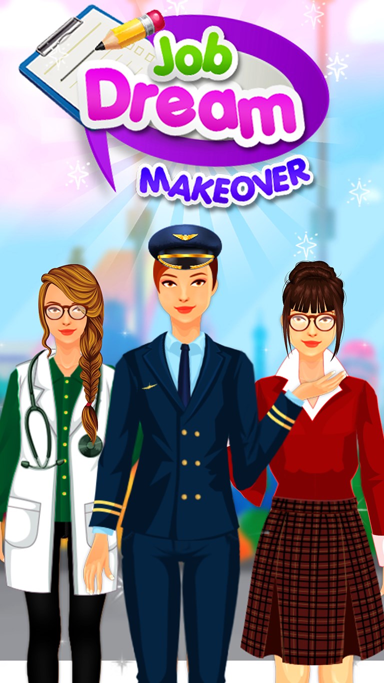 Dream Job Makeover Salon - Kids Game — Приложения Майкрософт