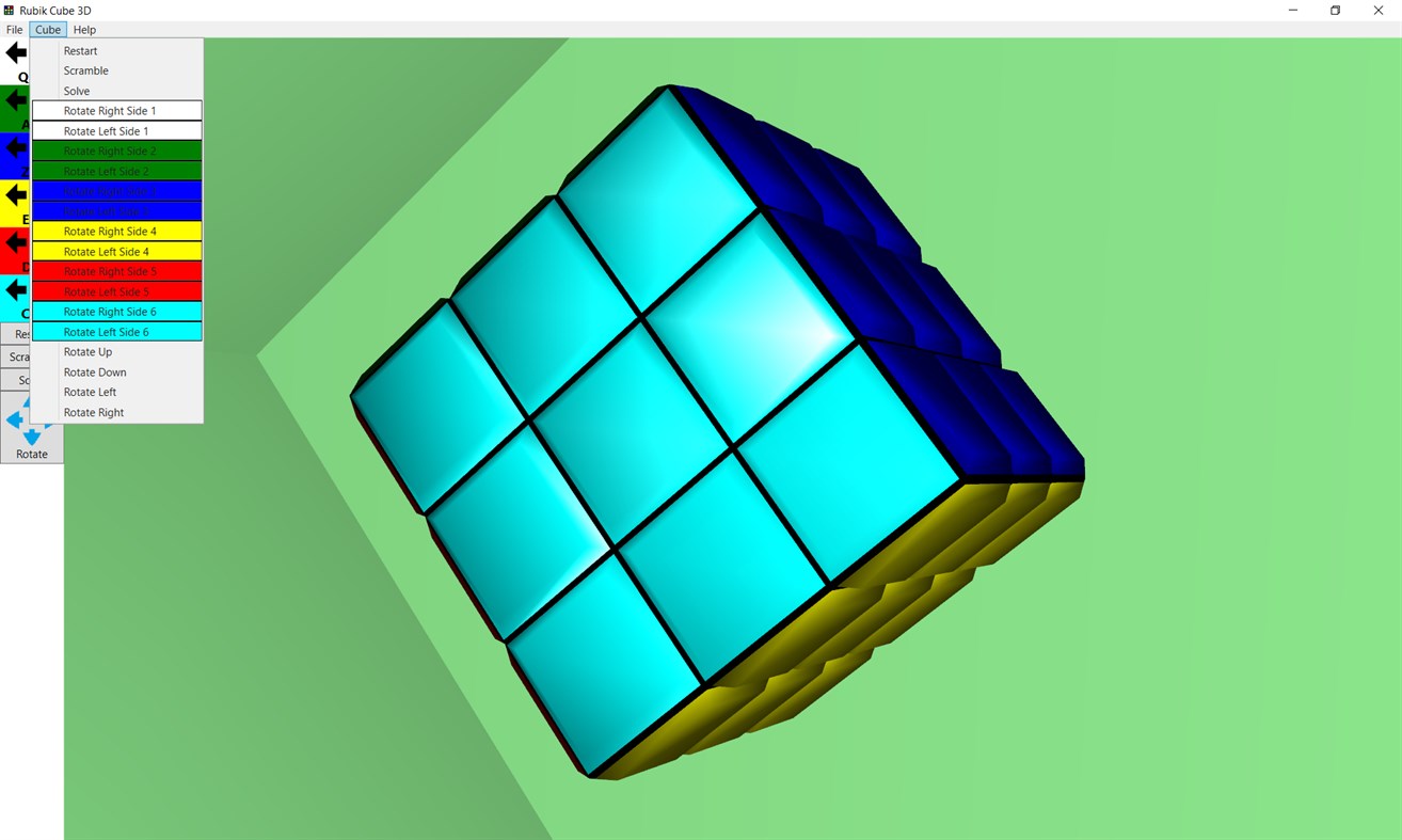 #2. Rubik Cube 3D (Windows) 由: PROGRAMATIC S.R.L.