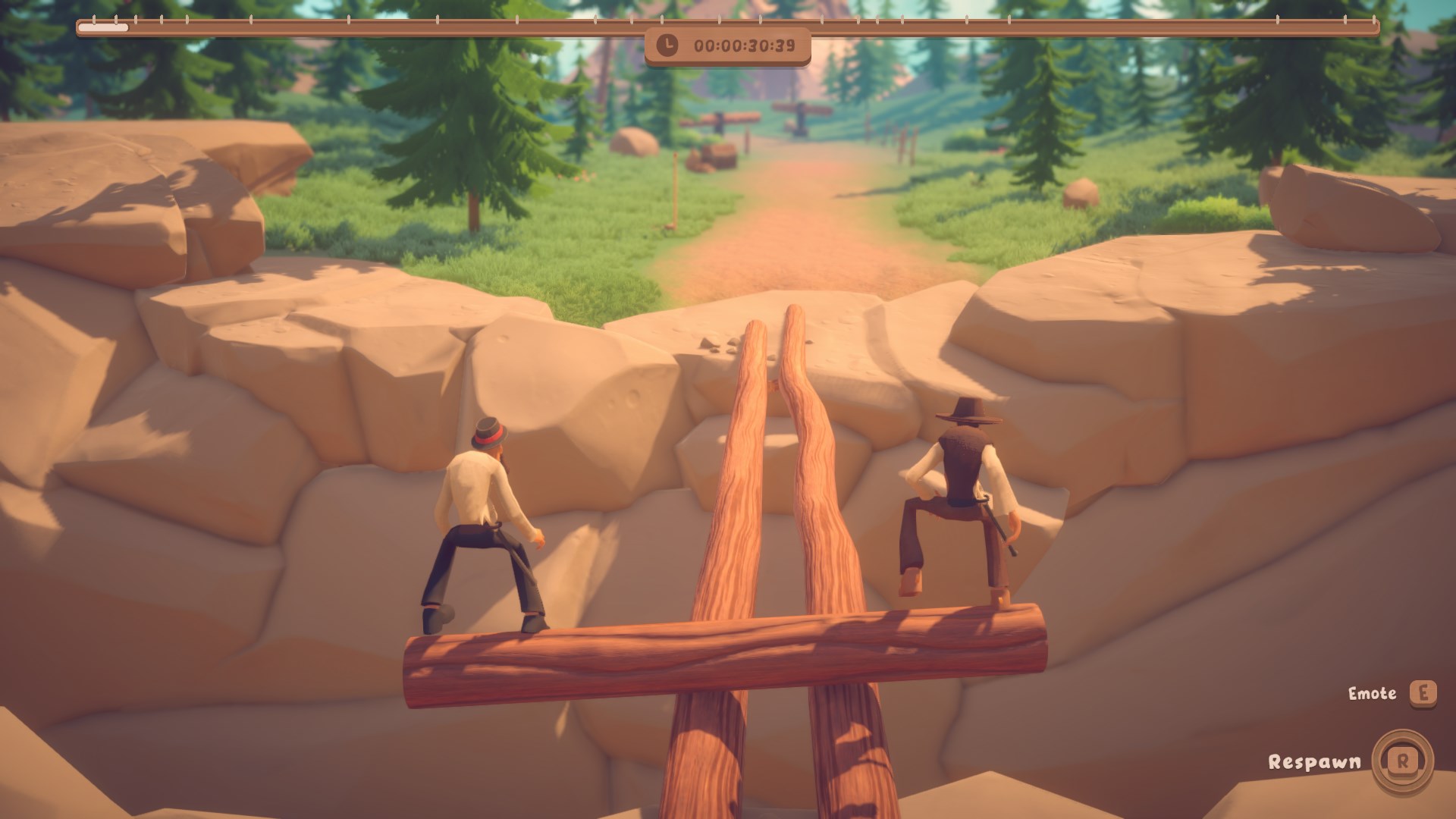 Screenshot 2 from Log Riders