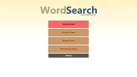 The Word Search Screenshots 2