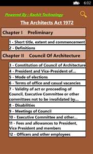 The Architects Act 1972 screenshot 1