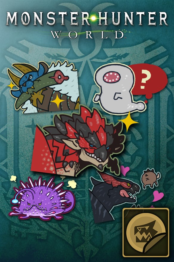 Sticker Set: Classic Monsters Set Xbox Series X|S and Xbox One cover art
