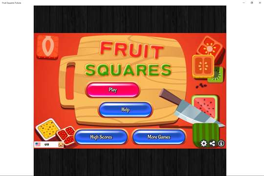 Fruit Squares Future screenshot 1