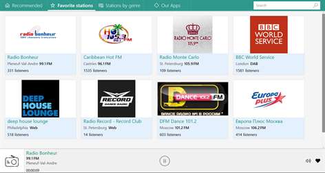 Simple Radio FM - Listen Live to Online Radio, Music and Talk Stations Screenshots 2
