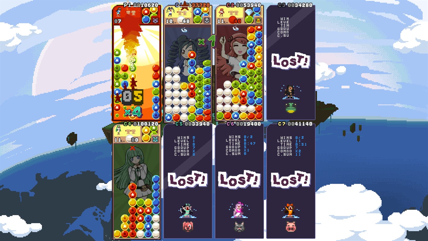 #2. Raining Blobs (Xbox) Bởi: Black Shell Media