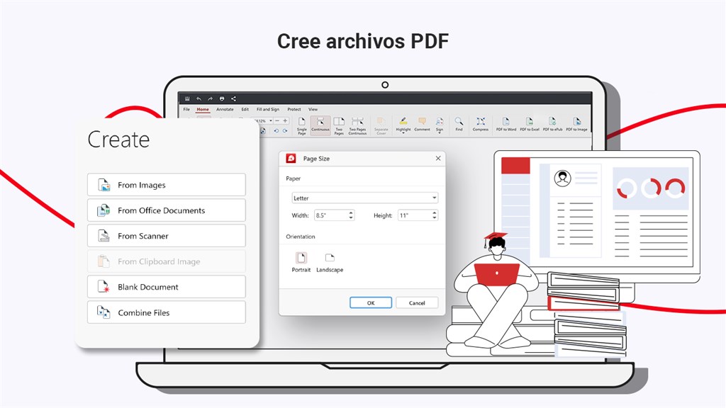 Escáner de PDF y lector de PDF - Microsoft Apps