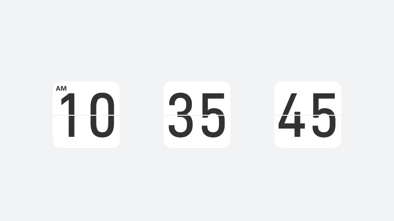 Live Clock Wallpaper screenshot