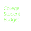 College Student Budget