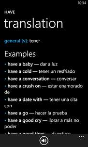 Spanish English Dictionary+ screenshot 6