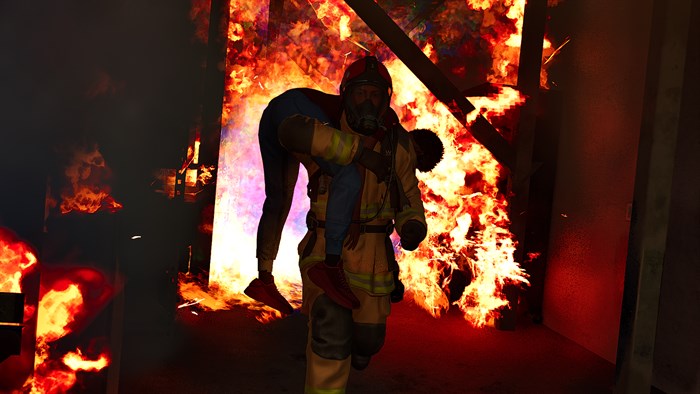 Firefighting Simulator: Ignite - Rosenbauer HEROS Titan DLC — скриншот 3