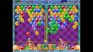 Puzzle bubble shop game