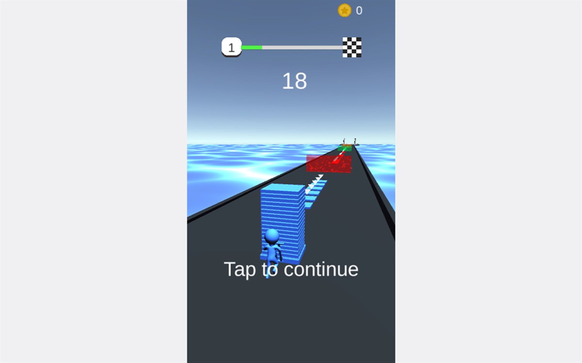 Stack Surfer Hyper Casual Game