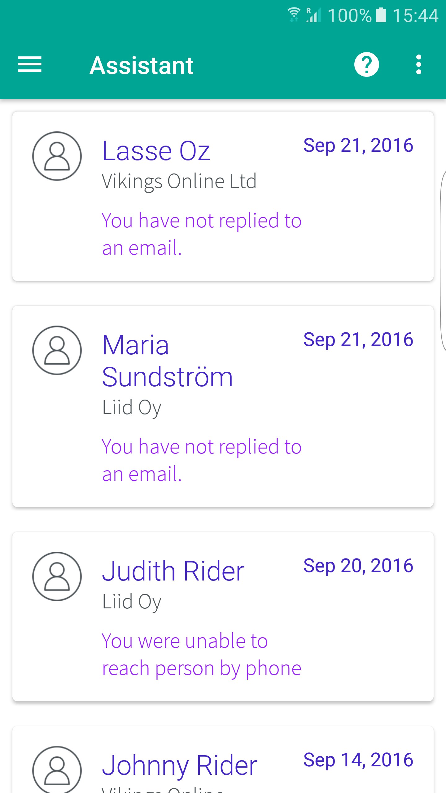Snapshot 6 of LiiD for Dynamics CRM