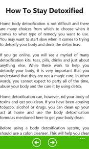 Simple Ways to Detox Your Body screenshot 8