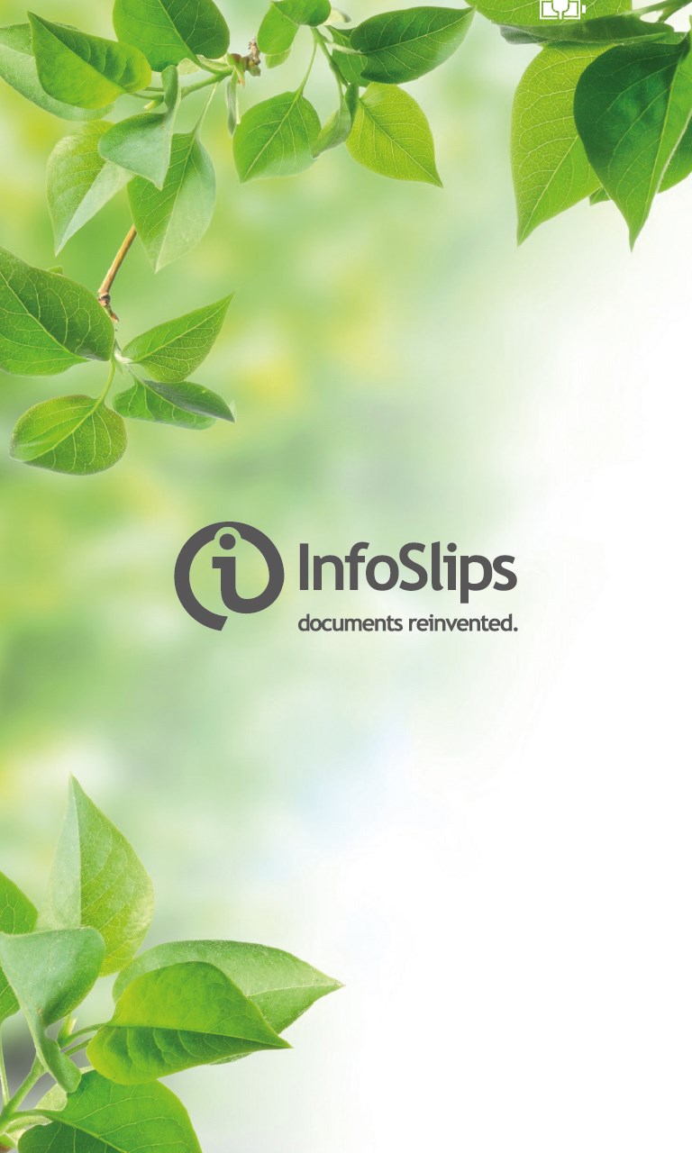 InfoSlips for Windows 10 Mobile