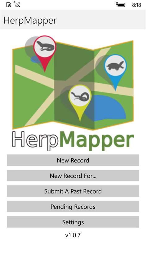 HerpMapper Screenshots 1