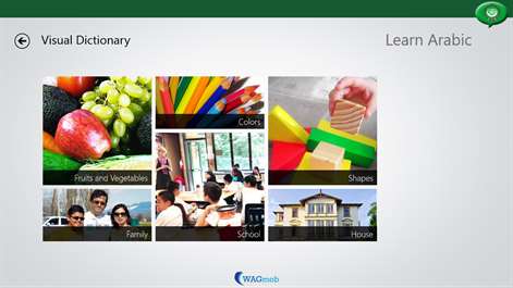 Learn Arabic-Visual Dictionary Screenshots 1