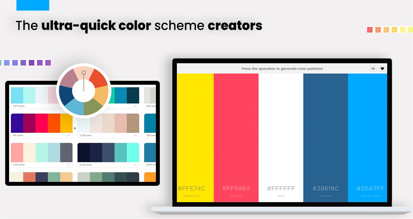 #1. Color Palettes Generator (Windows) By: White Peacock