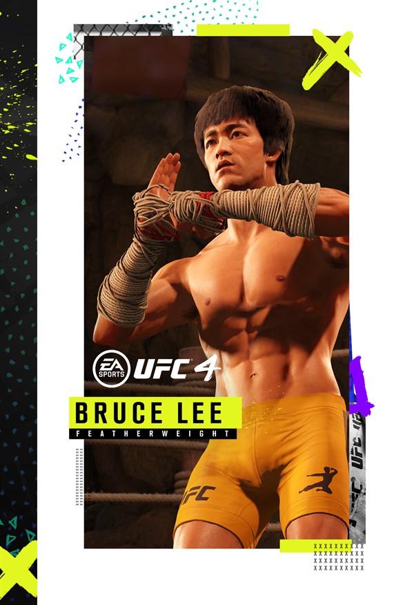 UFC 4 - Bruce Lee Featherweight Xbox Series X|S and Xbox One cover art