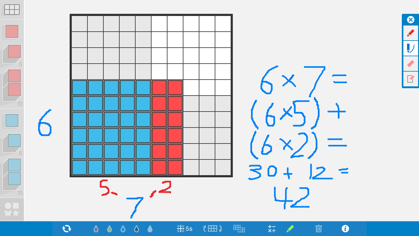 Number Frames, by the Math Learning Center for Windows 10