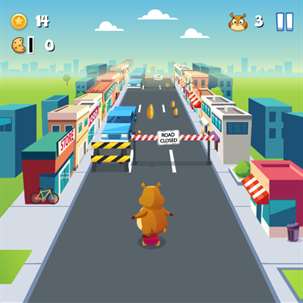 Pet Run - Talking Hamster screenshot 3