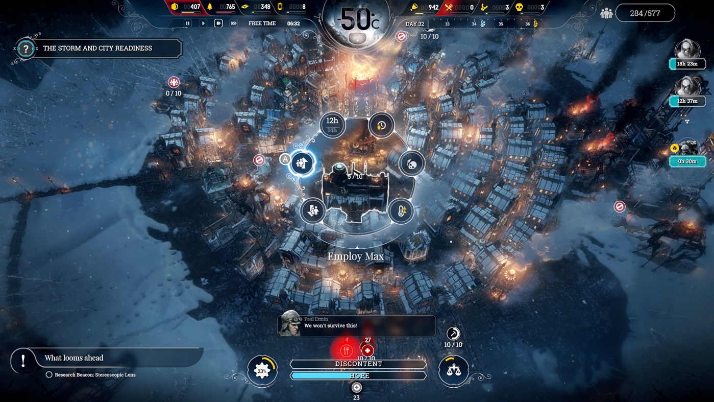 #8. Frostpunk: Console Edition (Xbox) بواسطة: 11 bit studios