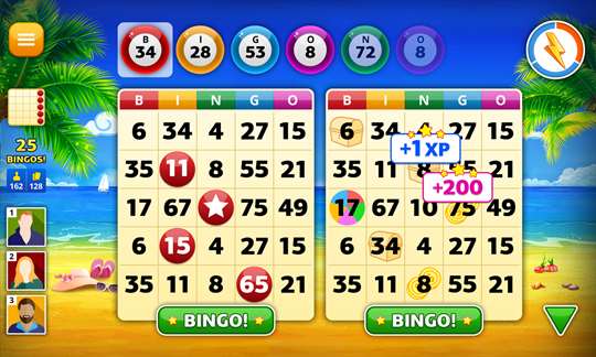 Tropical Beach Bingo World screenshot 3