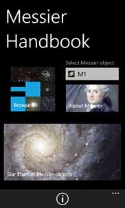 Messier Handbook screenshot 2