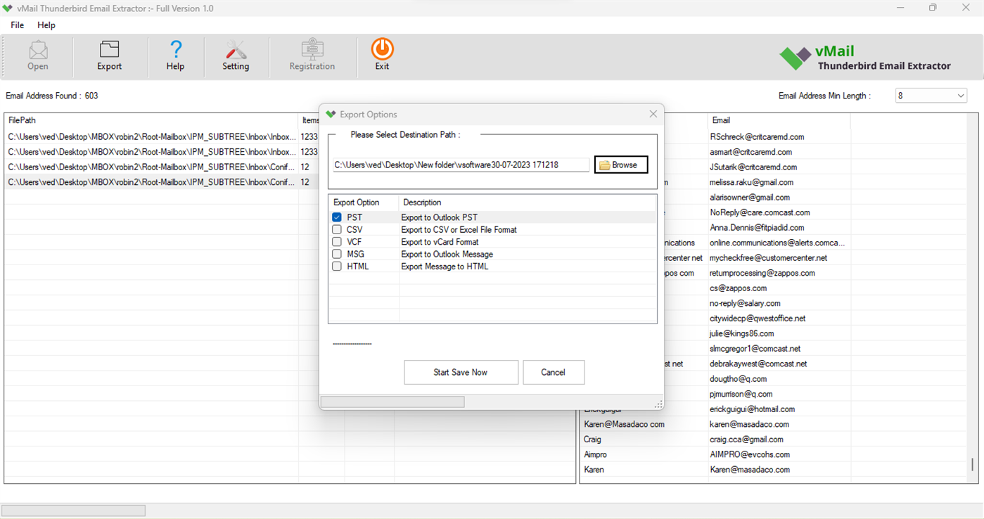 #5. Email Address Extractor Tool (Windows) 由: VARTIKA SOFTWARE PRIVATE LIMITED