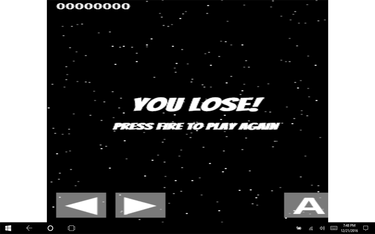 #4. #Spaceship War (Windows) 由: Vy Nguyen