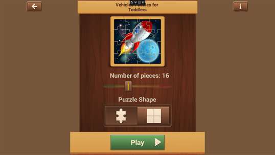 Vehicles Puzzles for Toddlers screenshot 2