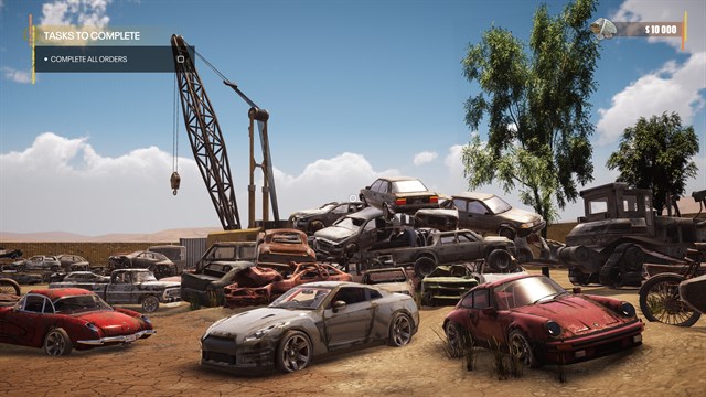 Junkyard Garage Simulator screenshot 1