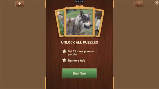 Wolf Puzzle screenshot 6