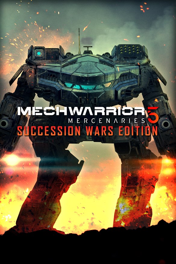 MechWarrior 5: Mercenaries - Succession Wars Edition Xbox Series X|S and Xbox One cover art