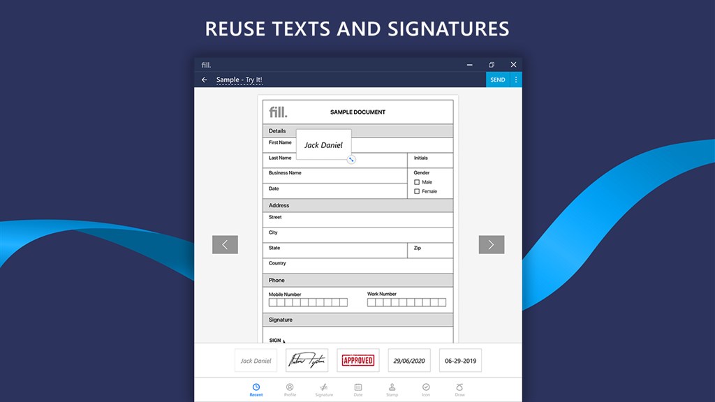 Fill, Sign & Edit PDF: e Signature_2