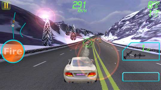 Supercar Shooter : Death Race screenshot 2