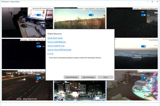 DVR.Webcam - Dropbox Edition screenshot 9