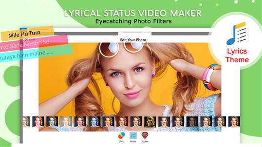 My Photo Lyrical Status Video Maker With Music screenshot 6
