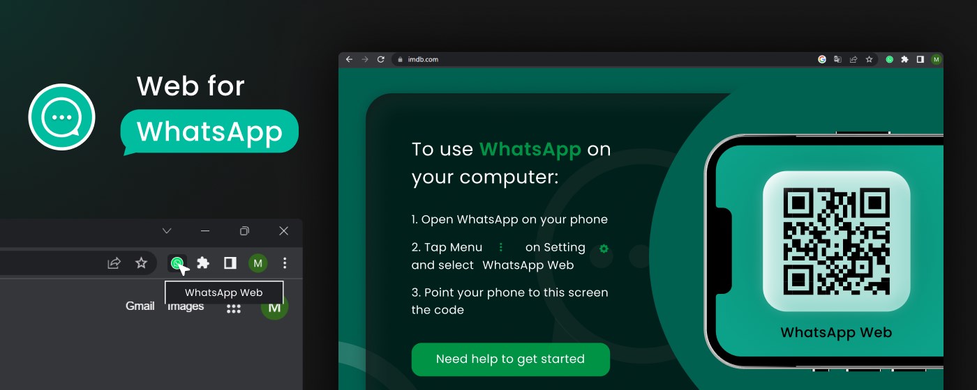 Web for WhatsApp promo image