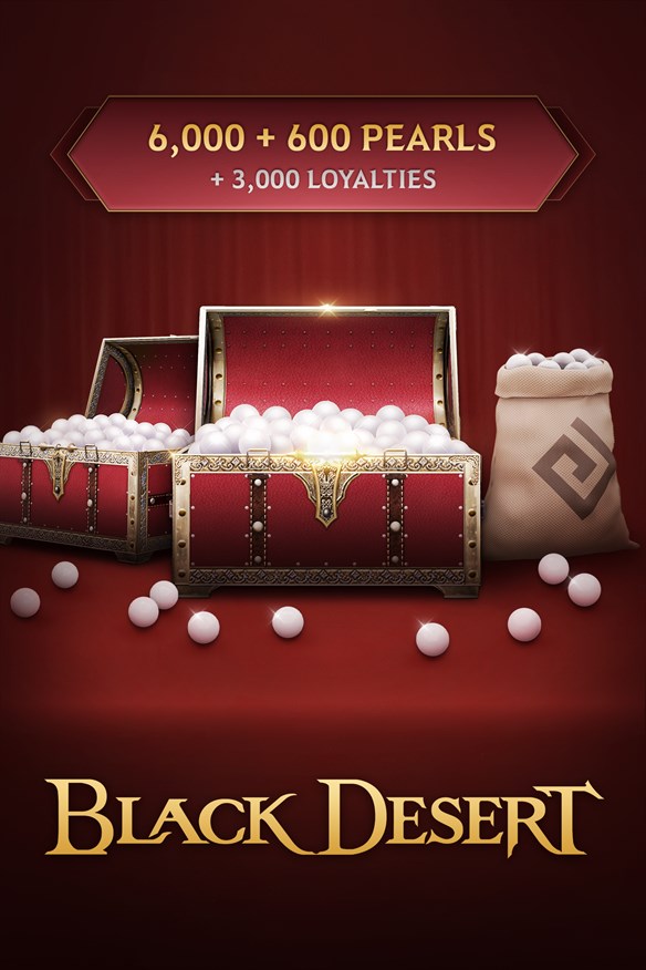 Black Desert-6,600 Pearls