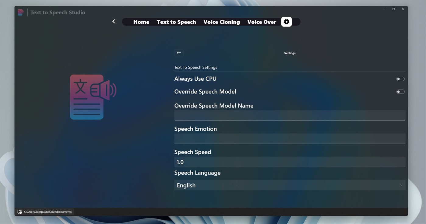 #6. AI Text to Speech Studio (Windows) By: parmata