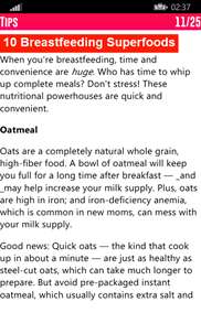 Superfoods for New Mothers screenshot 3