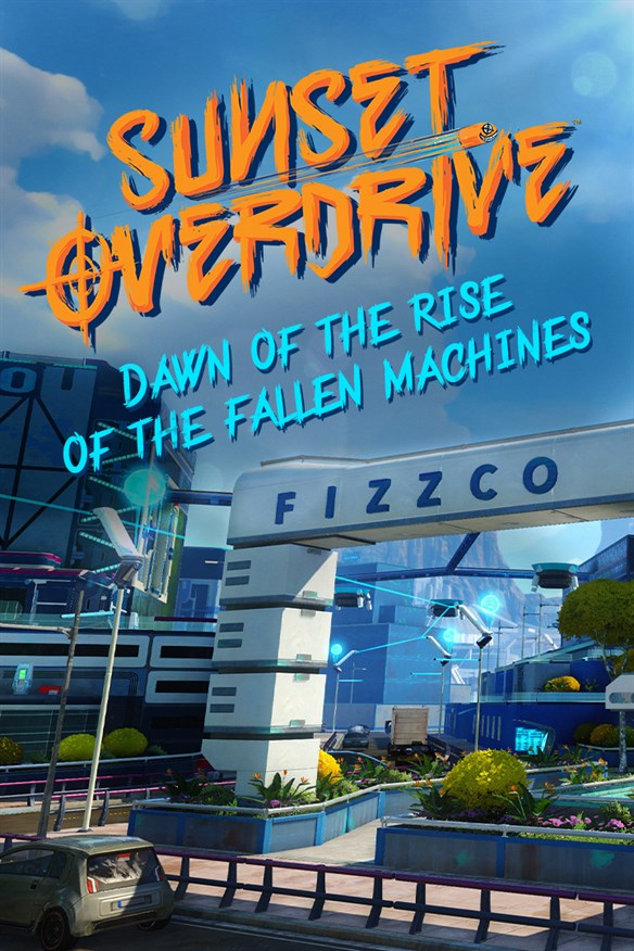 Sunset Overdrive and Dawn of the Rise of the Fallen Machines Xbox Series X|S and Xbox One cover art